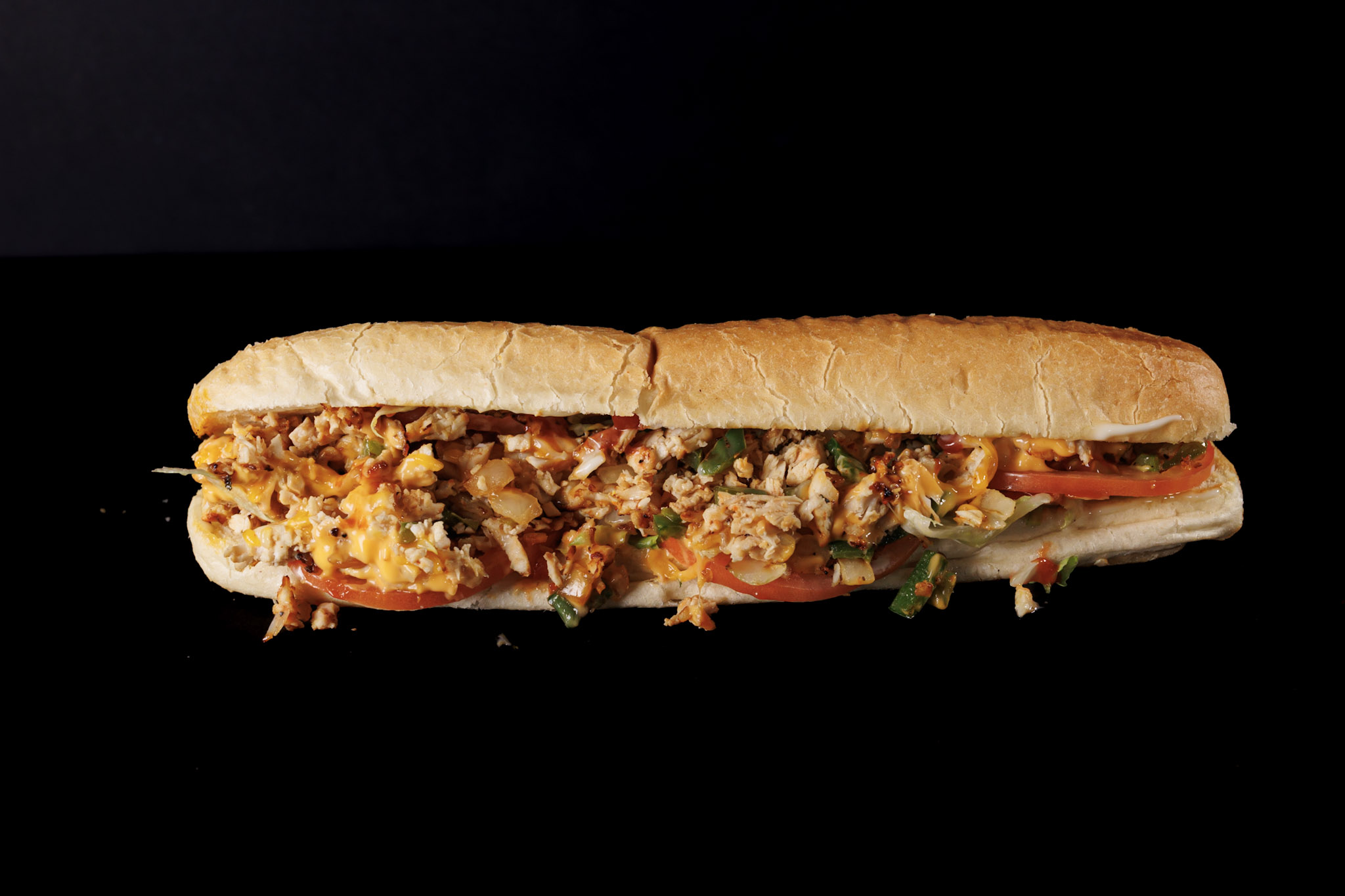 Grilled Chicken-Chop Cheesesteak