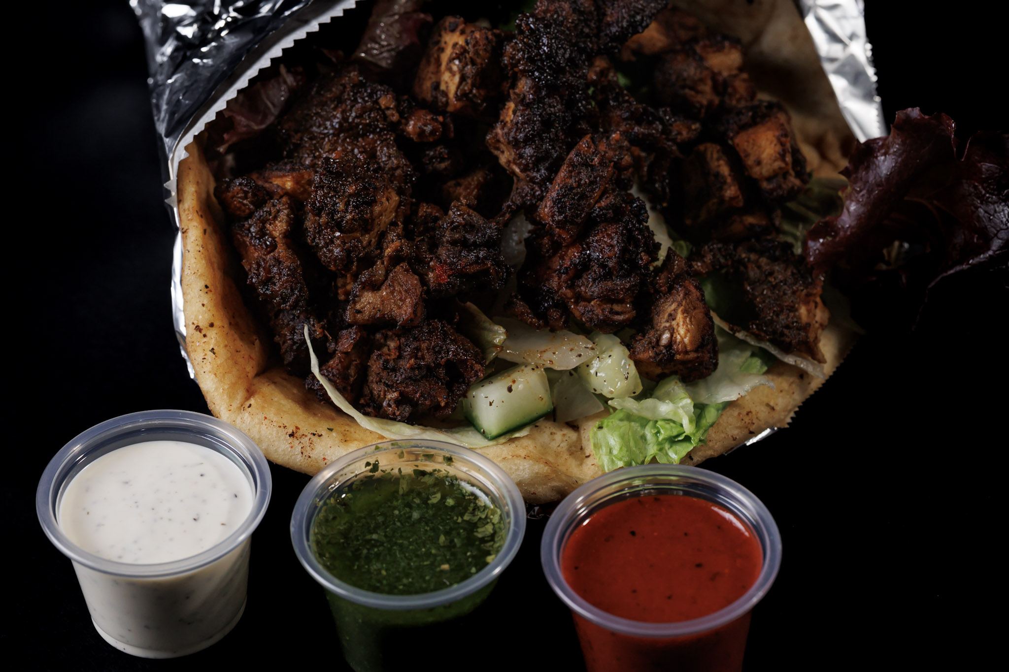 Charcoal Blackened Gyro